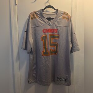 Nike Gray Chiefs Men's Jersey Patrick Mahomes